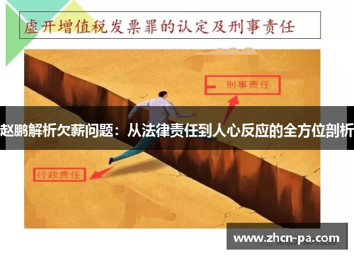 赵鹏解析欠薪问题：从法律责任到人心反应的全方位剖析